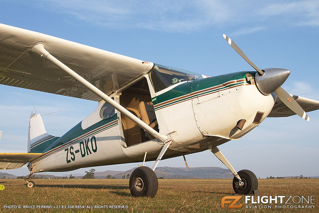 Cessna 170 ZS-DKO Vryheid Airfield FAVY