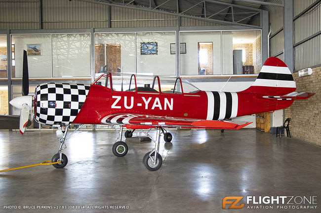 Yak-52 ZU-YAN Rand Airport FAGM