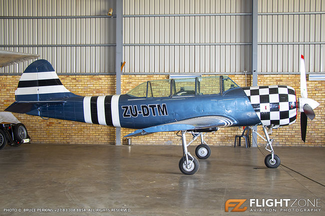 Yak-52 ZU-DTM Rand Airport FAGM