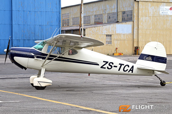 Cessna 140 ZS-TCA Rand Airport FAGM