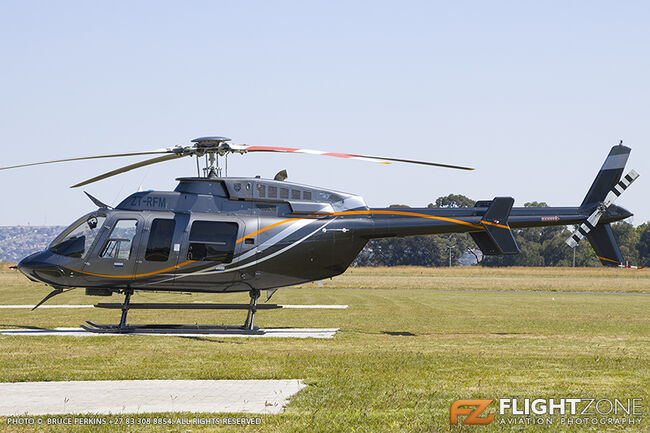 Bell 407 ZT-RFM Rand Airport FAGM