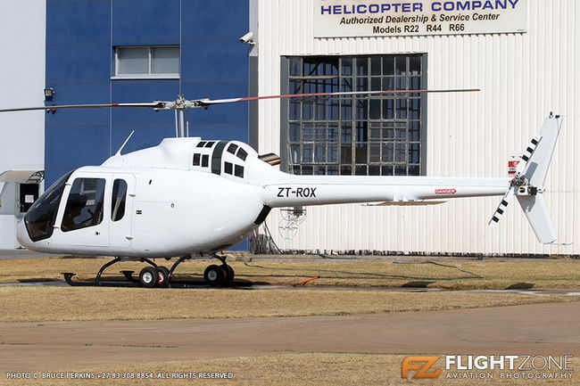 Bell 505 Jet Ranger X ZT-ROX Rand Airport FAGM