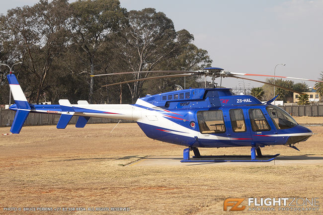 Bell 407 ZS-HAL Rand Airport FAGM