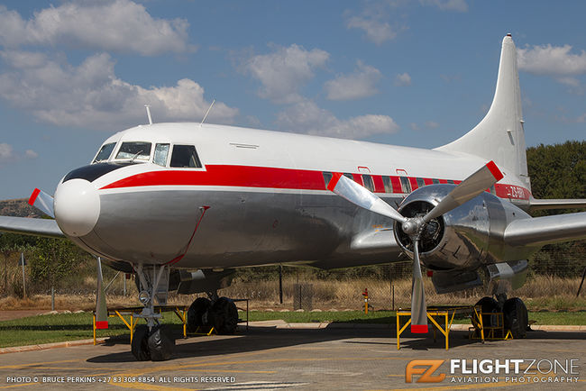 Convair 340 ZS-BRV Wonderboom Airport FAWB