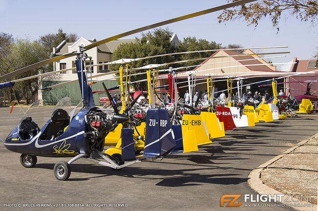 Gyro Copters at Fly Inn Estate Airfield