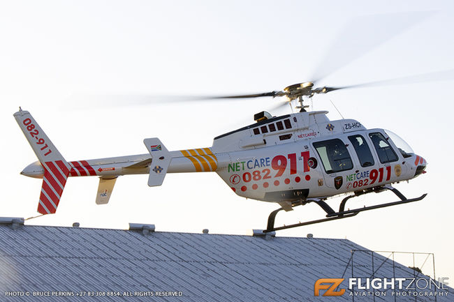 Bell 407 ZS-HCF Rand Airport FAGM