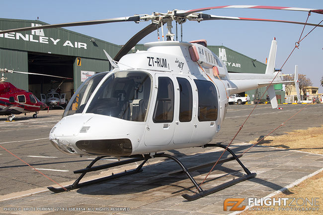 Bell 407 ZT-RUM Rand Airport FAGM