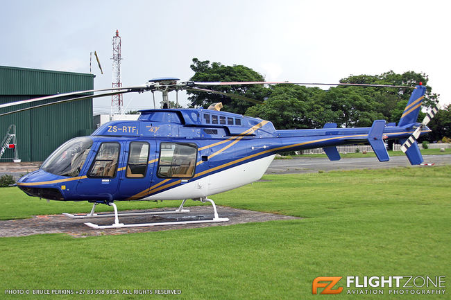 Bell 407 ZS-RTF Rand Airport FAGM