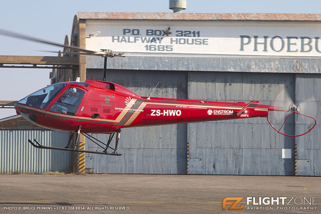 Enstrom ZS-HWO Rand Airport FAGM