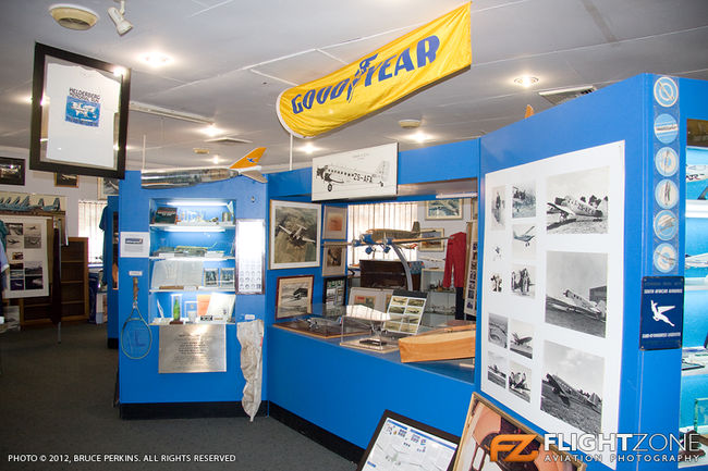 South African Airways Museum Displays SAA Rand Airport FAGM