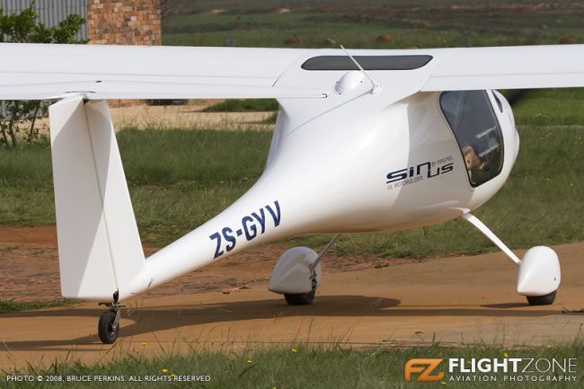 Pipistral Sinus ZS-GYV Syferfontein Airfield FASY