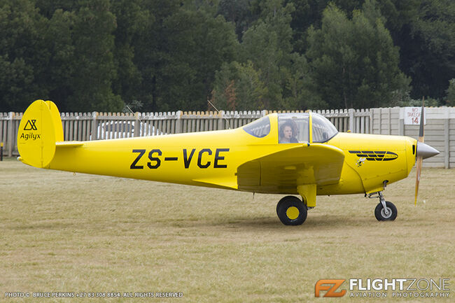 Ercoupe ZS-VCE Springs Airfield FASI