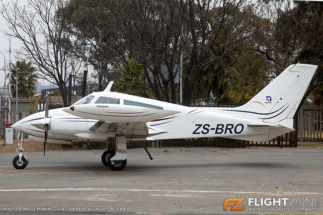 Cessna 310 ZS-BRO Rand Airport FAGM