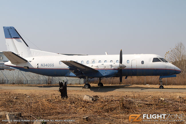 Saab 340 N340SS Rand Airport FAGM 340A