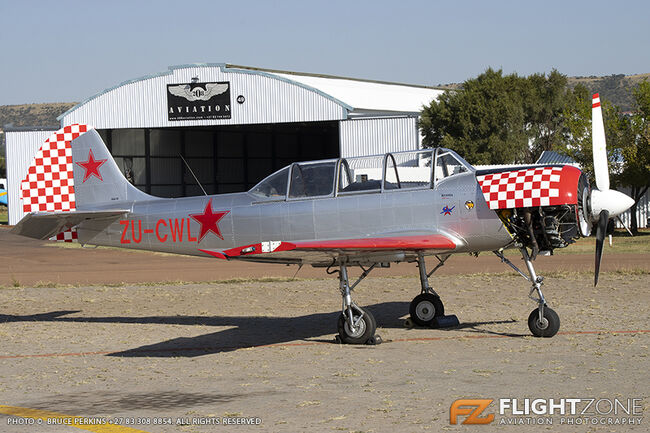 Yak-52 ZU-CWL Wonderboom Airport FAWB