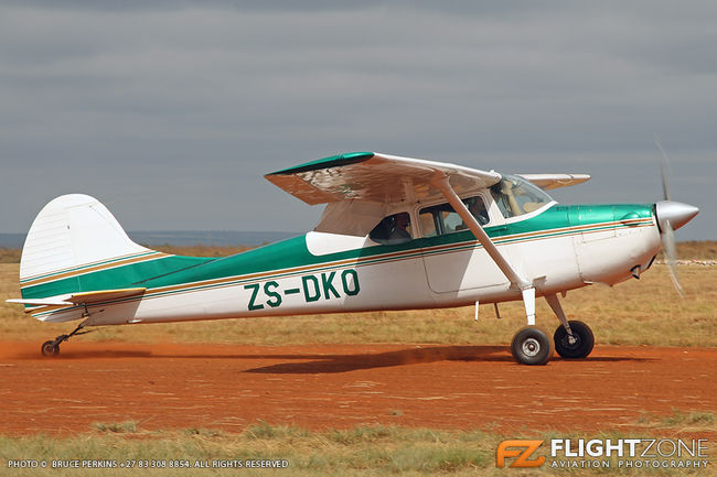 Cessna 170 ZS-DKO Middelburg Airfield FAMB