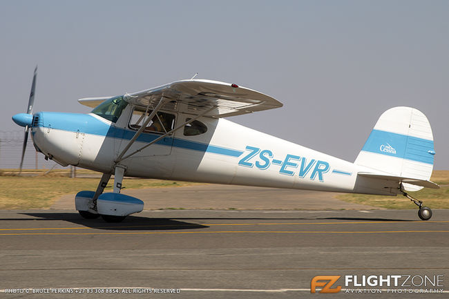 Cessna 140 ZS-EVR Rand Airport FAGM