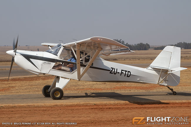 KFA Explorer ZU-FTD Rhino Park Airfield