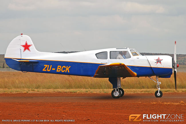 Yak-18T ZU-BCK Middelburg Airfield FAMB