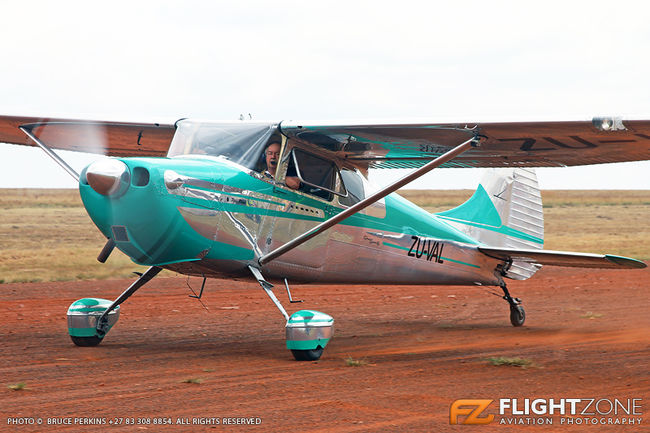 Cessna 170 ZU-VAL Middelburg Airfield FAMB