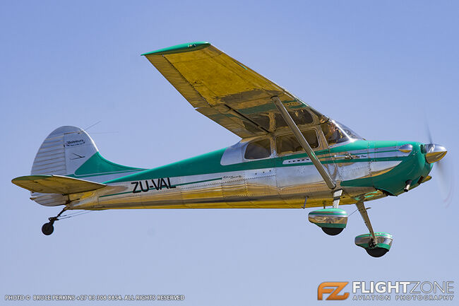 Cessna 170 ZU-VAL Kittyhawk Airfield FAKT