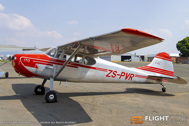 Cessna 170 ZS-PVR Rand Airport FAGM