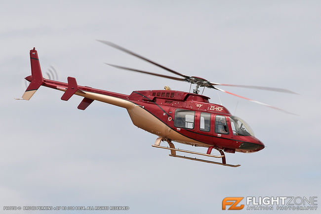 Bell 407 ZS-HCF Wonderboom Airport FAWB