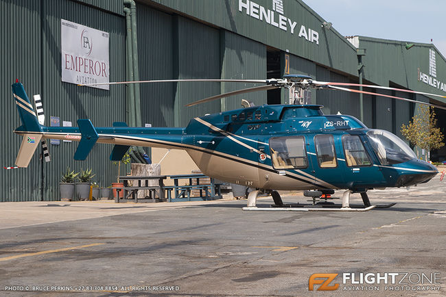 Bell 407 ZS-RHT Rand Airport FAGM