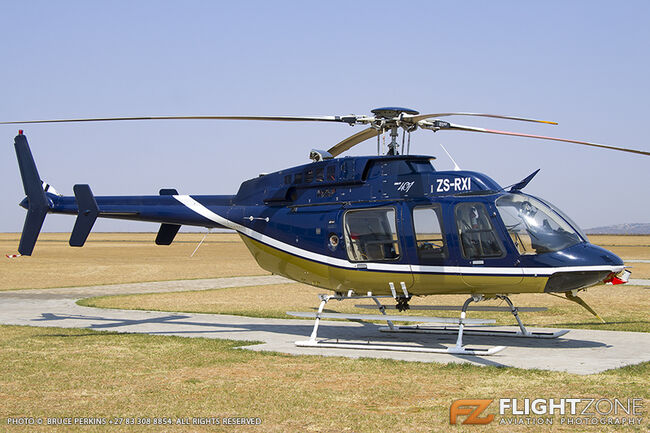 Bell 407 ZS-RXI Rand Airport FAGM