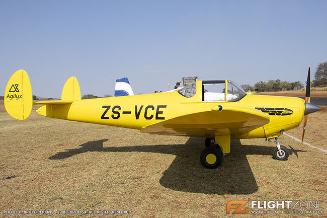 Ercoupe ZS-VCE Silver Creek Airfield