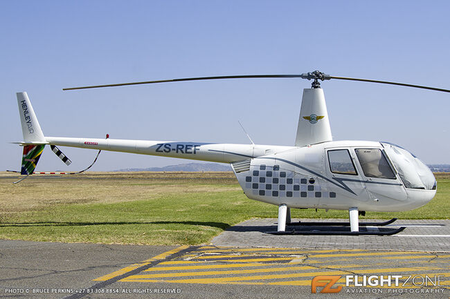 Robinson R44 ZS-REF Rand Airport FAGM