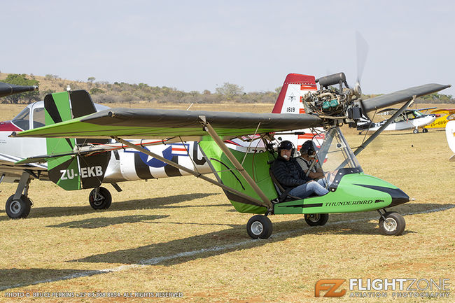 TDE Thunderbird ZU-EKB Silver Creek Airfield