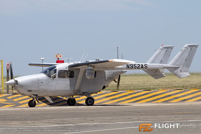 Cessna T337 Skymaster N952AS Rand Airport FAGM