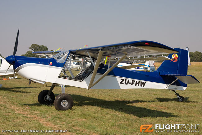 Kitfox ZU-FHW Bultfontein Airfield