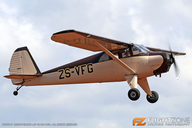 Luscombe 8E ZS-VFG Middelburg Airfield FAMB