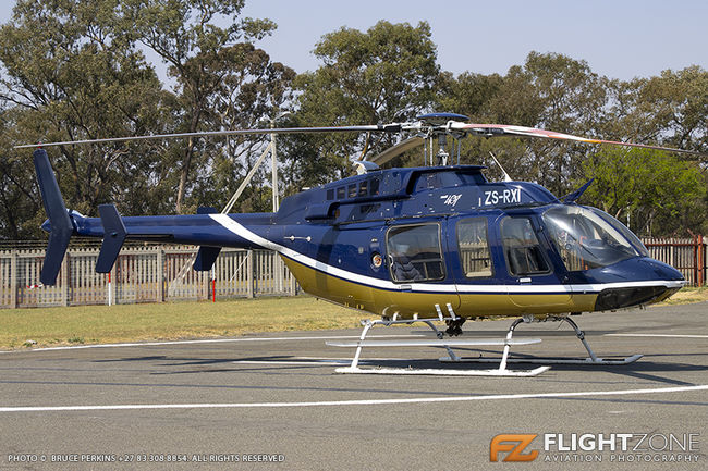 Bell 407 ZS-RXI Rand Airport FAGM