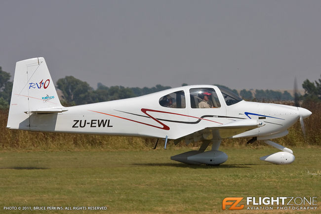 Vans RV-10 ZU-EWL Bultfontein Airfield