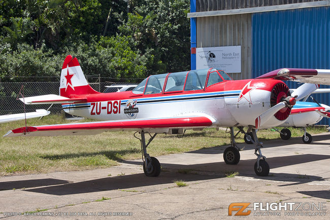 Yak-52 ZU-DSI Virginia Airport FAVG