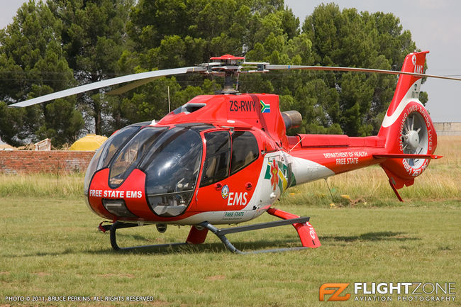 Eurocopter EC-130 ZS-RWY Bultfontein Airfield