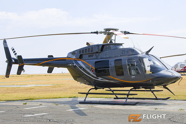 Bell 407 ZT-RFM Rand Airport FAGM