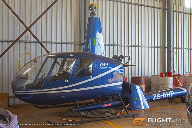 Robinson R44 ZS-AHP Hluhluwe Airfield FAHL