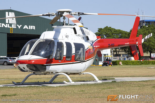 Bell 407 ZS-PCF Rand Airport FAGM