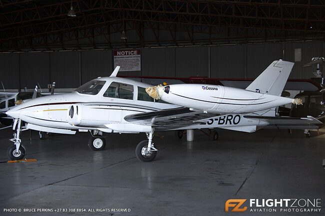 Cessna 310 ZS-BRO Rand Airport FAGM