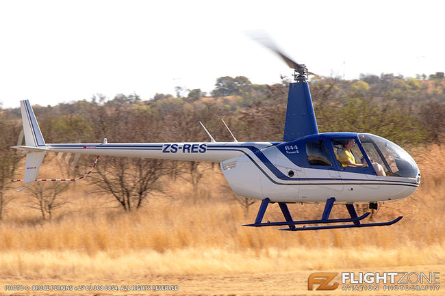 Robinson R44 ZS-RES Kittyhawk Airfield FAKT