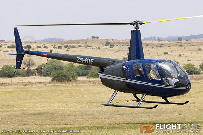 Robinson R44 ZS-HIF Krugersdorp Airfield FAKR