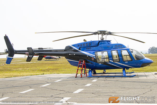 Bell 407 ZS-RTF Rand Airport FAGM