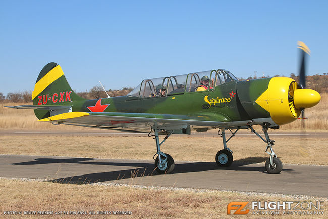 Yak-52 ZU-CXK Kittyhawk Airfield FAKT