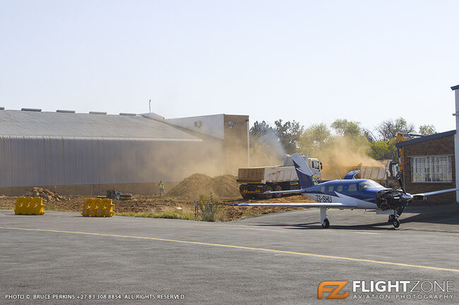 Hangar Earthworks at Rand Airport FAGM