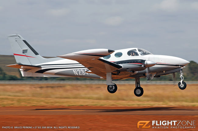 Cessna 340 N234MS Middelburg Airfield FAMB