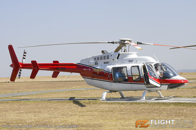 Bell 407 ZS-PCF Rand Airport FAGM